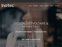 Tablet Screenshot of inotec.ro