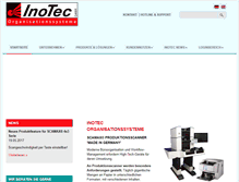 Tablet Screenshot of inotec.eu